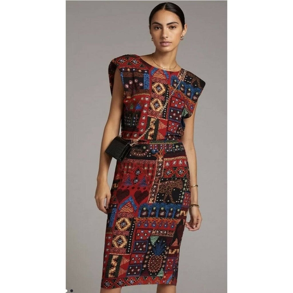 Anthropologie Dresses & Skirts - Farm Rio Anthropologie Geo Skirt Set